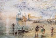 J.M.W. Turner Flint Castle,North Wales oil painting reproduction
